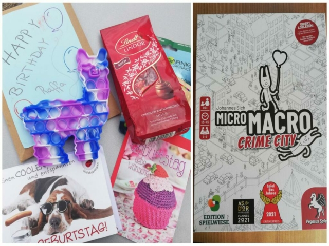 Geschenke am Morgen :D